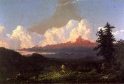 Frederic Edwin Church To the Memory of Cole oil on canvas